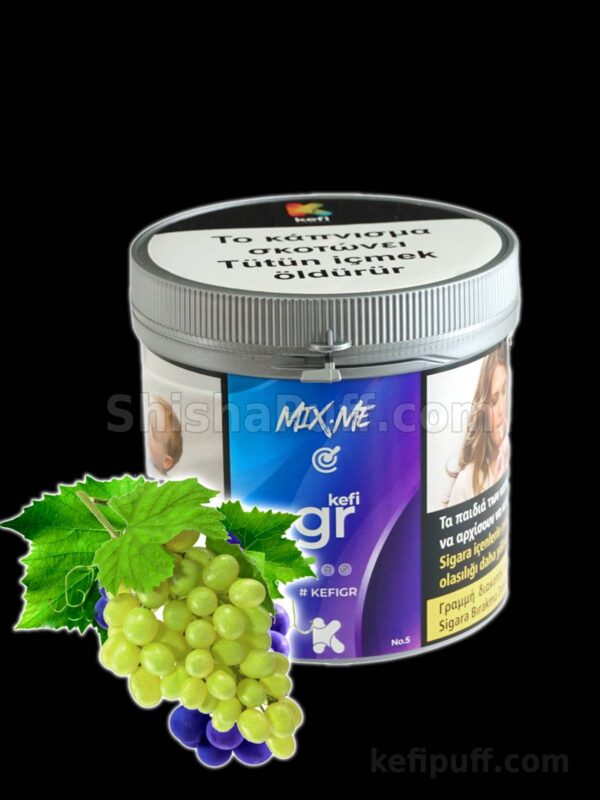 GR Kefi Flavor 70 g Grape MIX ME Cyprus Tobacco Shisha Hookah narghile in limassol Shisha Puff