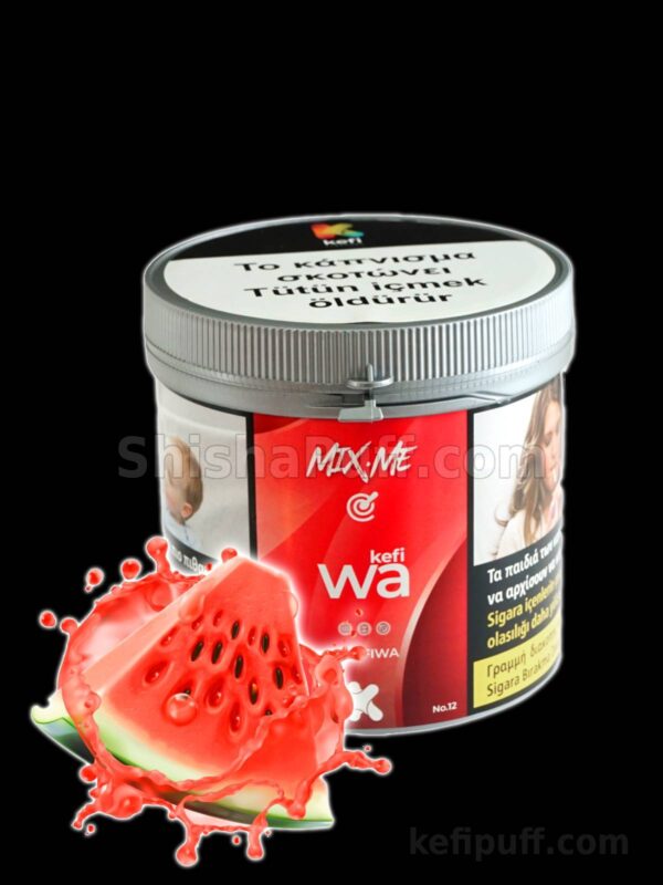 WA Kefi Flavor 70g watermelon MIX ME Cyprus Tobacco Shisha Hookah narghile in limassol Shisha PuffWA Kefi Flavor 70g watermelon MIX ME Cyprus Tobacco Shisha Hookah narghile in limassol Shisha Puff